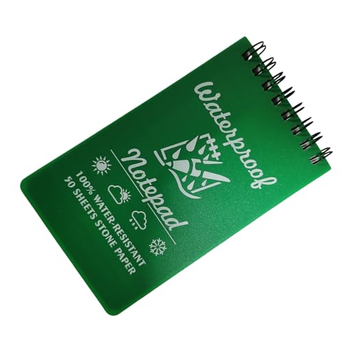Vdaxvme Wasserdichte Notizbücher Praktisches Taschennotizbuch Kleine Notizblöcke Spiralen Linierte Seiten Feld Notizblock für Outdoor Vdaxvme Wasserdichte Notizbücher Praktisches Taschennotizbuch Kleine Notizblöcke Spiralen Linierte Seiten Feld Notizblock für Outdoor von Vdaxvme