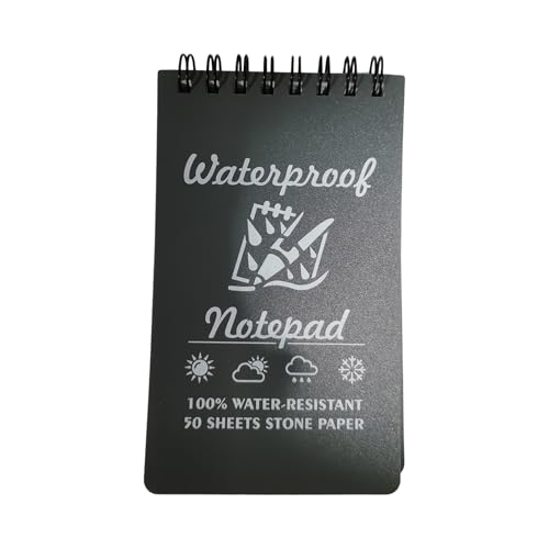 Vdaxvme Wasserdichte Notizbücher Praktisches Taschennotizbuch Kleine Notizblöcke Spiralen Linierte Seiten Feld Notizblock für Outdoor Vdaxvme Wasserdichte Notizbücher Praktisches Taschennotizbuch Kleine Notizblöcke Spiralen Linierte Seiten Feld Notizblock für Outdoor von Vdaxvme