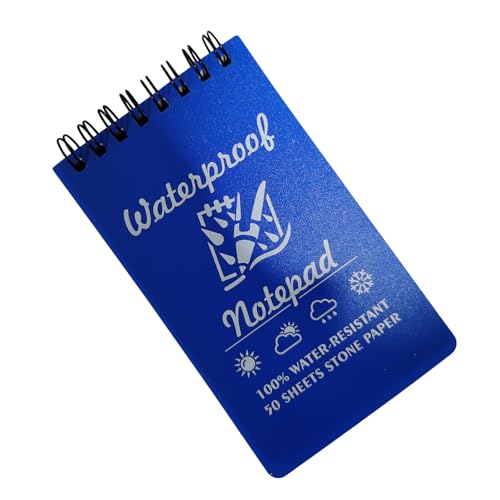 Vdaxvme Wasserdichte Notizbücher Praktisches Taschennotizbuch Kleine Notizblöcke Spiralen Linierte Seiten Feld Notizblock für Outdoor Vdaxvme Wasserdichte Notizbücher Praktisches Taschennotizbuch Kleine Notizblöcke Spiralen Linierte Seiten Feld Notizblock für Outdoor von Vdaxvme