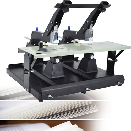 Vdniduir Doppelkopf-Hefter, Doppelkopf-Buchbindemaschine, manuelles Flachheftgerät, für Schulen, Unternehmen Vdniduir Doppelkopf-Hefter, Doppelkopf-Buchbindemaschine, manuelles Flachheftgerät, für Schulen, Unternehmen von Vdniduir