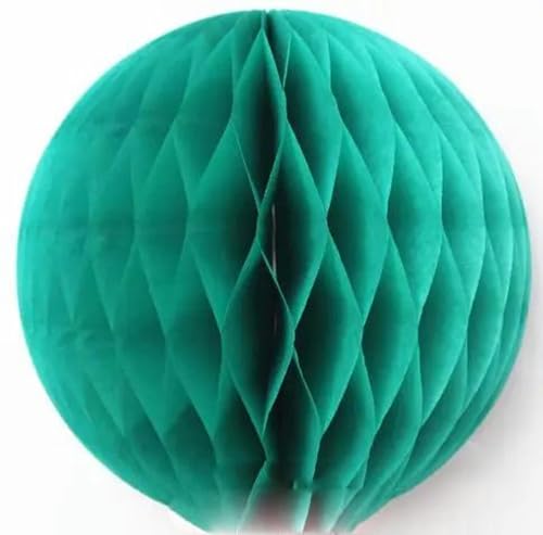 5 cm, 10 cm, 20 cm, beliebte runde Seidenpapier-Wabenbälle mit Laternenblumen, pastellfarbene Hochzeit, Mariage, Party-Dekorationen, Blaugrün, 5 cm 5 cm, 10 cm, 20 cm, beliebte runde Seidenpapier-Wabenbälle mit Laternenblumen, pastellfarbene Hochzeit, Mariage, Party-Dekorationen, Blaugrün, 5 cm von VeGiq