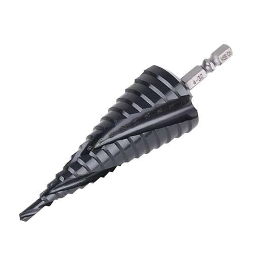 Vearter 4-32mm Sechskant-Schaft HSS Co M35 Kobalt TiAIN Spiralnut 3 Flute Sägebohrer für Edelstahl Eisen von Vearter