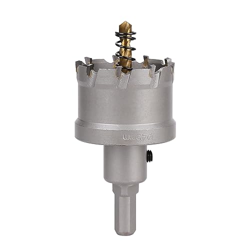 Vearter 45mm Hartmetall Lochsäge, TCT Lochbohrer Bohrer mit Zentrierbohrer, Hartmetallbohrer für Metall, Edelstahl, Baustahl, Aluminium, Kupfer, Eisen, Kunststoff, Glasfaser Vearter 45mm Hartmetall Lochsäge, TCT Lochbohrer Bohrer mit Zentrierbohrer, Hartmetallbohrer für Metall, Edelstahl, Baustahl, Aluminium, Kupfer, Eisen, Kunststoff, Glasfaser von Vearter