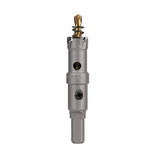 Vearter 16.5mm Hartmetall Lochsäge, TCT Lochbohrer Bohrer mit Zentrierbohrer, Hartmetallbohrer für Metall, Edelstahl, Baustahl, Aluminium, Kupfer, Eisen, Kunststoff, Glasfaser Vearter 16.5mm Hartmetall Lochsäge, TCT Lochbohrer Bohrer mit Zentrierbohrer, Hartmetallbohrer für Metall, Edelstahl, Baustahl, Aluminium, Kupfer, Eisen, Kunststoff, Glasfaser von Vearter