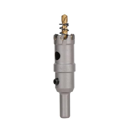 Vearter 21mm Hartmetall Lochsäge, TCT Lochbohrer Bohrer mit Zentrierbohrer, Hartmetallbohrer für Metall, Edelstahl, Baustahl, Aluminium, Kupfer, Eisen, Kunststoff, Glasfaser Vearter 21mm Hartmetall Lochsäge, TCT Lochbohrer Bohrer mit Zentrierbohrer, Hartmetallbohrer für Metall, Edelstahl, Baustahl, Aluminium, Kupfer, Eisen, Kunststoff, Glasfaser von Vearter