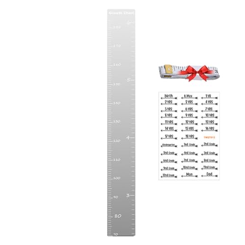 Growth Chart Mirror, Children's Wall Mirror, Kids Height Chart Mirror, Height Chart For Kids, Multi Purpose Growth Chart Children's Room Mirror, Kids Study Room Decoration, Nursery Height Chart Growth Chart Mirror, Children's Wall Mirror, Kids Height Chart Mirror, Height Chart For Kids, Multi Purpose Growth Chart Children's Room Mirror, Kids Study Room Decoration, Nursery Height Chart von Veasbuu