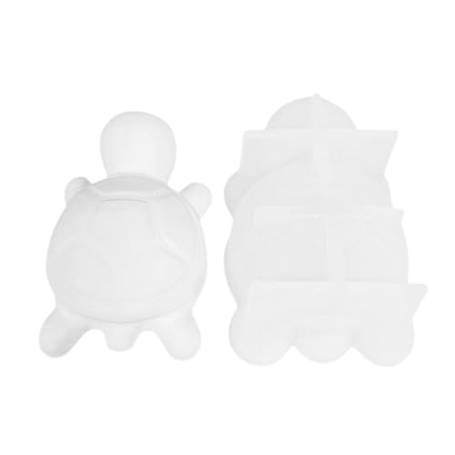 Harz-Schildkrötenform, Tier-Silikonformen für Epoxidharz, Tierformen, winzige Silikon-Meeresschildkröten-Harzform, 3,5 x 5,5 cm, Epoxidharz-Formen zum Gießen, Desktop-Heimdekoration von Veasbuu