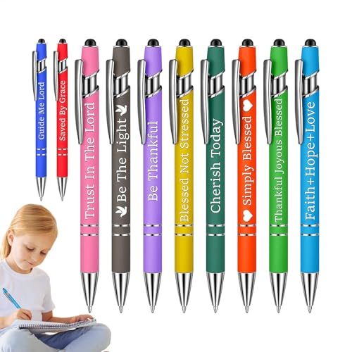 Inspirierendes Stifte-Set, motivierende Zitate, Kugelschreiber, lustige Schulstifte, Touchscreen-Spitze, Lehrer-Geschenkstifte, Schüler-Motivationsstifte, inspirierende Schulbedarf Inspirierendes Stifte-Set, motivierende Zitate, Kugelschreiber, lustige Schulstifte, Touchscreen-Spitze, Lehrer-Geschenkstifte, Schüler-Motivationsstifte, inspirierende Schulbedarf von Veasbuu
