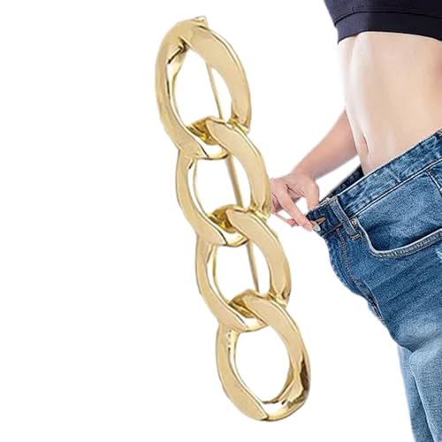 Jean Tightener Waist Loose Pants Adjuster, 8.0 cm Adjustable Button Pins Reusable No Sew Metal Clips, Tightening Waistband for Clothing, Dresses Jean Tightener Waist Loose Pants Adjuster, 8.0 cm Adjustable Button Pins Reusable No Sew Metal Clips, Tightening Waistband for Clothing, Dresses von Veasbuu