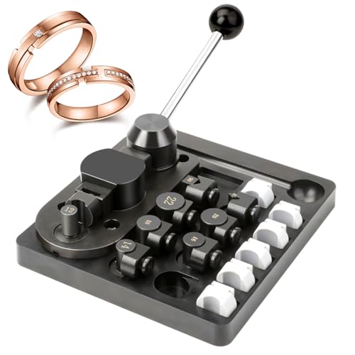 Wire Bending Jig, Metal Bender Jig, Heavy Duty Professional Adjustable Wrapping Jewelry Accessories for Hook, Ring, Spoon Crafting Clamp,7.48x6.89x0.79 inches von Veasbuu
