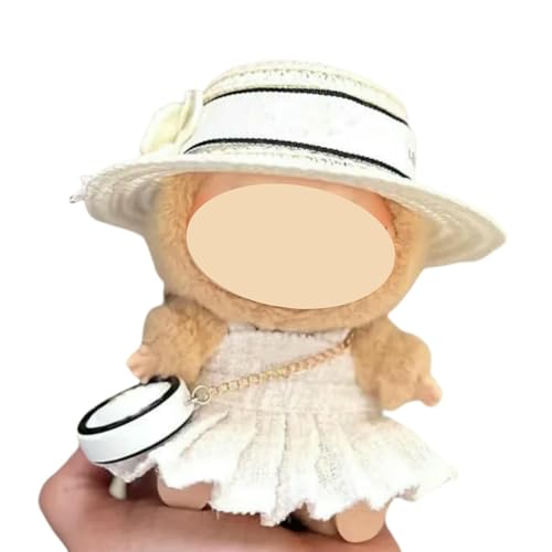 Vectella Labubu 17cm Puppen Kleidung Das Outfit Zubehör DIY Kinder Geschenk-3 Stück Set-a Vectella Labubu 17cm Puppen Kleidung Das Outfit Zubehör DIY Kinder Geschenk-3 Stück Set-a von Vectella