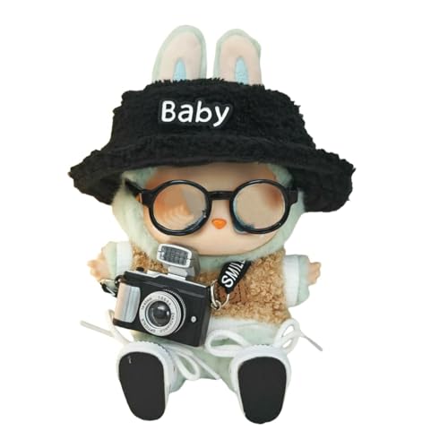 Vectella Labubu Cute Puppe Kleidung Für 17cm Outfit Zubehör Klassisches Kleid Set Mini Puppen Mädchen Kid Geschenk-1set 5pcs Baby von Vectella