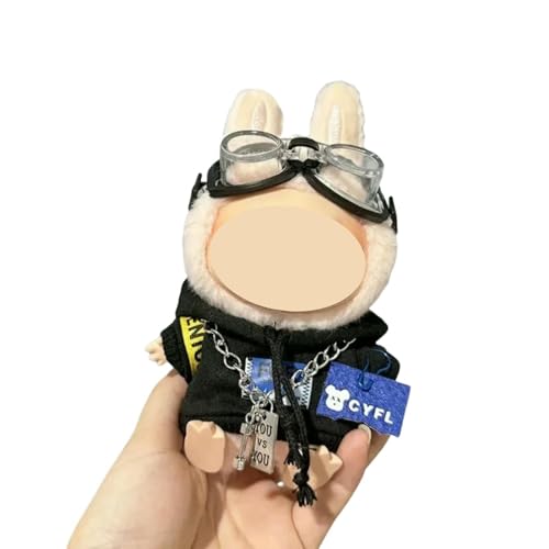 Vectella Labubu Puppen Für 17 cm Sitzparty Das -Outfit -Accessoires Kleidung DIY Kinder Gefügen Hoodie Und Jeans-1set-3pcs Vectella Labubu Puppen Für 17 cm Sitzparty Das -Outfit -Accessoires Kleidung DIY Kinder Gefügen Hoodie Und Jeans-1set-3pcs von Vectella