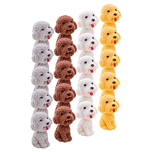 20Stücke Cartoon Welpen Radiergummi Kreative Hund Radierer für Lustige Schulmaterialien und Geschenkideen für Zufällige 20Stücke Cartoon Welpen Radiergummi Kreative Hund Radierer für Lustige Schulmaterialien und Geschenkideen für Zufällige von Veemoon