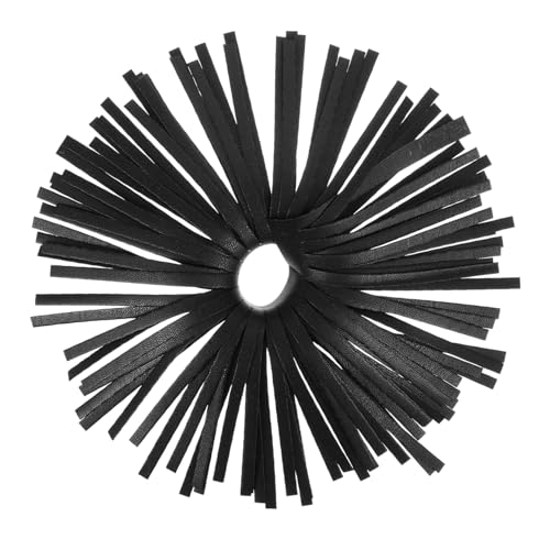 Veemoon 1 Blatt Fransen Trim für Tanzkostüme PU Leder Quasten Dekoration Schwarz für DIY Tanzrock Accessoires für Bühnenauftritte und Feierlichkeiten Veemoon 1 Blatt Fransen Trim für Tanzkostüme PU Leder Quasten Dekoration Schwarz für DIY Tanzrock Accessoires für Bühnenauftritte und Feierlichkeiten von Veemoon