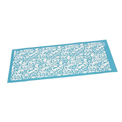 Veemoon 1 Blatt Schablonenfolie für Polymer Clay DIY Silkscreen Stencil mit Tiermotiven Einfach zu Verwenden Langlebig und Zuverlässig für Kreative Bastelprojekte von Veemoon