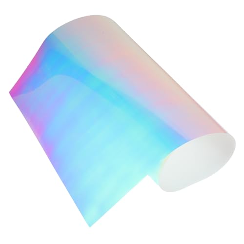 Veemoon 1 Blatt Sublimationsfolie reflektierendes Wärmeübertragungsvinyl sauf tshirt tshirts dekoration schuh decor Wärmeübertragungsvinyl für Zuhause Kleidung Schriftzug Film das Haustier von Veemoon