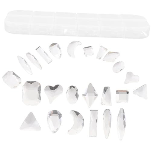 Veemoon 1 Karton DIY Nagel Strasssteine Fächer Glitzersteine Ab Glas Silber Flachboden für Nail Salon Supply und Nagelkunst Basteln Nail Art Dekoration Zubehör Veemoon 1 Karton DIY Nagel Strasssteine Fächer Glitzersteine Ab Glas Silber Flachboden für Nail Salon Supply und Nagelkunst Basteln Nail Art Dekoration Zubehör von Veemoon