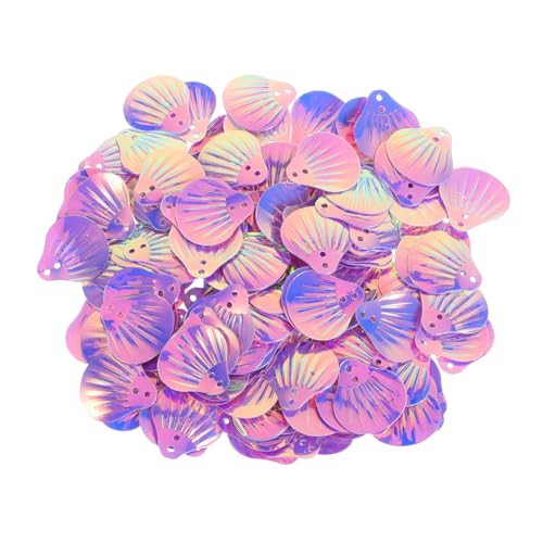 Veemoon 1 Muschel-doppelloch-pailletten Pailletten Für Stickerei Diy Pailletten Shell-kleidung Mit Pailletten Geburtstagsfeier Pailletten Paillettenverzierungen Zum Aufnähen Plastik von Veemoon