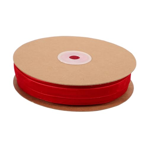 Veemoon 1 Rolle Beflockungsband Schleifen-bastelband Dekoratives Bastelband Schleifenband Selber Machen Diy Crafting Ribbon Wickelband Bastelband Für Diy Bogen Machen Band Nylon Rot Veemoon 1 Rolle Beflockungsband Schleifen-bastelband Dekoratives Bastelband Schleifenband Selber Machen Diy Crafting Ribbon Wickelband Bastelband Für Diy Bogen Machen Band Nylon Rot von Veemoon