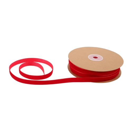 Veemoon 1 Rolle Beflockungsband bastelideen bastelmaterial stoffband Geschenkbänder geschenkverpackung haarschmuck hochzeitsdekoration rotes Band Wickelband Bänder für Handwerk Nylon Veemoon 1 Rolle Beflockungsband bastelideen bastelmaterial stoffband Geschenkbänder geschenkverpackung haarschmuck hochzeitsdekoration rotes Band Wickelband Bänder für Handwerk Nylon von Veemoon