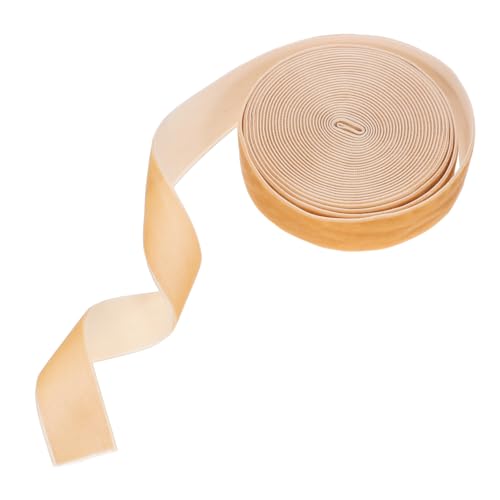 Veemoon 1 Rolle DIY Samt Geschenkband für Dekoration Bastelprojekte Hochzeiten und Geschenkverpackungen Vielseitiges Strapazierfähiges Ripsband Camel Farbton von Veemoon