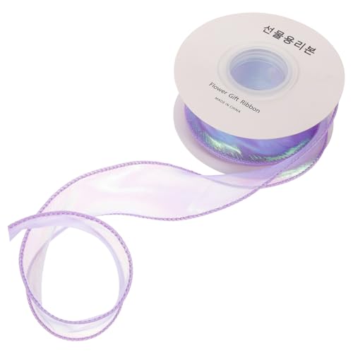 Veemoon 1 Rolle Fischschwanz-mullband Weihnachtsband Geschenkband Glänzend Buntes Band Farbig Sortiert Basteln Festival-geschenkband Klares Band Dekorativ Blau Schleife Violett Veemoon 1 Rolle Fischschwanz-mullband Weihnachtsband Geschenkband Glänzend Buntes Band Farbig Sortiert Basteln Festival-geschenkband Klares Band Dekorativ Blau Schleife Violett von Veemoon