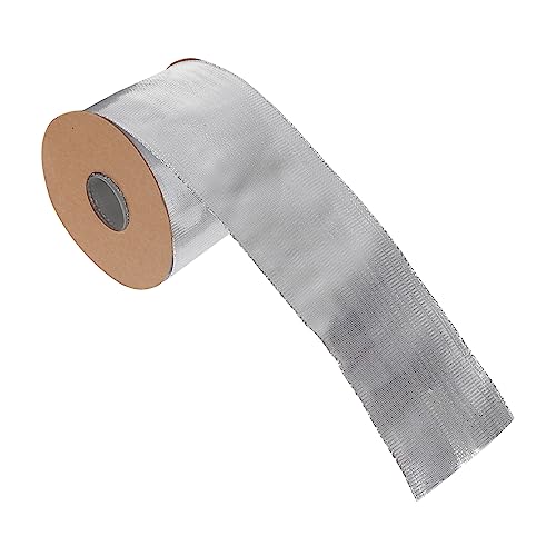 Veemoon 1 Rolle Gold- und Silberzwiebelband Garnband Bänder zum Verpacken Band Band Wickelband Verpackungsband Geschenkband metallische Linie Silver Veemoon 1 Rolle Gold- und Silberzwiebelband Garnband Bänder zum Verpacken Band Band Wickelband Verpackungsband Geschenkband metallische Linie Silver von Veemoon