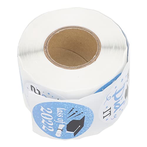 Veemoon 1 Rolle Graduation Sealing Stickers Diy Dekorative Aufkleber für und Einladungen Selbstklebende für Feierliche Anlässe Blaue von Veemoon