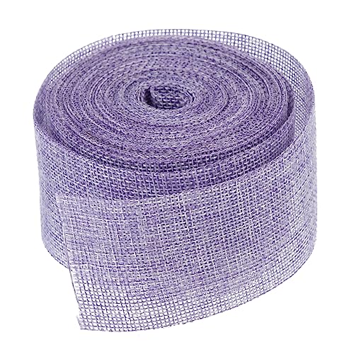 Veemoon 1 Rolle Gurtbandimitat Aus Leinen Farbig Denim Dekoratives Band Streifen Samtband Gebundene Bänder Rotes Band Sackleinen Bänder Zum Basteln Schleife Dekoration Violett Betäuben Veemoon 1 Rolle Gurtbandimitat Aus Leinen Farbig Denim Dekoratives Band Streifen Samtband Gebundene Bänder Rotes Band Sackleinen Bänder Zum Basteln Schleife Dekoration Violett Betäuben von Veemoon