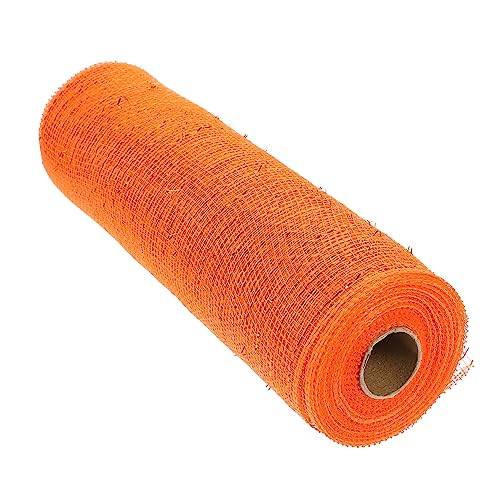 Veemoon 1 Rolle Halloween-poly-mesh Basteln Schleife Dekorationen Metallisch Dekorativ Kranz Halloween- Geschenkband Poly-mesh-band- Blumenverpackungsband Polyester Orange Veemoon 1 Rolle Halloween-poly-mesh Basteln Schleife Dekorationen Metallisch Dekorativ Kranz Halloween- Geschenkband Poly-mesh-band- Blumenverpackungsband Polyester Orange von Veemoon