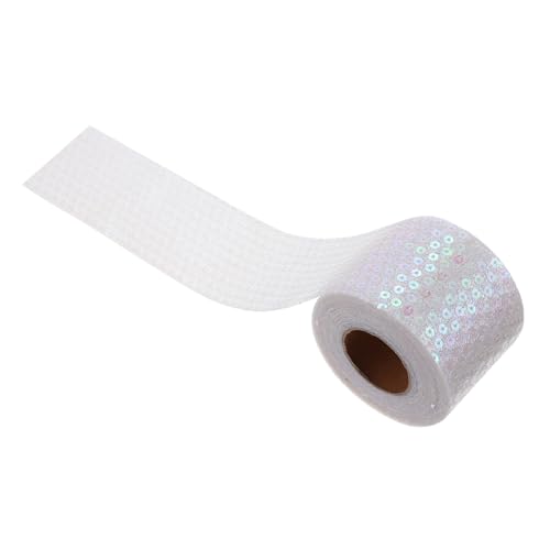 Veemoon 1 Rolle Handgemachtes Dekoband Pailletten Yards für DIY Kleidung Geschenkverpackungen und Bastelprojekte Vielseitig und Langlebig von Veemoon