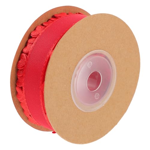 Veemoon 1 Rolle Herzförmiges Spitzenband Hochzeit grünes Band verdrahtetes Band Schleife Organza Multifunktions-Bastelband verschleißfestes Bastelband Festival-Paketband Polyester rot Veemoon 1 Rolle Herzförmiges Spitzenband Hochzeit grünes Band verdrahtetes Band Schleife Organza Multifunktions-Bastelband verschleißfestes Bastelband Festival-Paketband Polyester rot von Veemoon
