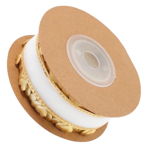 Veemoon 1 Rolle Herzförmiges Spitzenband Weißes Band Satinband Blumen- Prägeband Mit Herzen Schön Dekoration Geschenkband Schleife Zum Einpacken Party Geformt Für Golden Polyester Veemoon 1 Rolle Herzförmiges Spitzenband Weißes Band Satinband Blumen- Prägeband Mit Herzen Schön Dekoration Geschenkband Schleife Zum Einpacken Party Geformt Für Golden Polyester von Veemoon