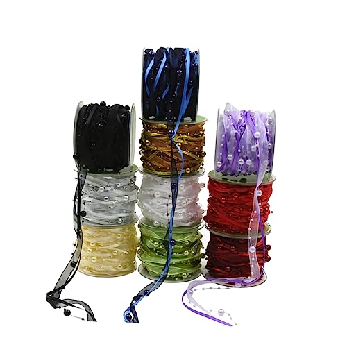 Veemoon 1 Rolle Hochzeitsstrauß Dekorativer Gürtel Duschband Zum Verpacken Party Hochzeitsdekor Basteldekorationen Dickes Ansteckband DIY Band Für Blumensträuße Brautschmuck Veemoon 1 Rolle Hochzeitsstrauß Dekorativer Gürtel Duschband Zum Verpacken Party Hochzeitsdekor Basteldekorationen Dickes Ansteckband DIY Band Für Blumensträuße Brautschmuck von Veemoon