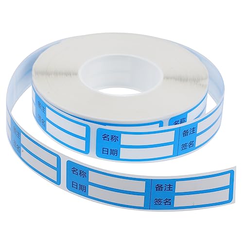 Veemoon 1 Rolle Katheteretikett Aufkleber leerer Aufkleber entfernbare Etiketten Klebeetiketten Büro groß leere Aufkleberetiketten Aufkleber für leere Etiketten Papier Blue Veemoon 1 Rolle Katheteretikett Aufkleber leerer Aufkleber entfernbare Etiketten Klebeetiketten Büro groß leere Aufkleberetiketten Aufkleber für leere Etiketten Papier Blue von Veemoon