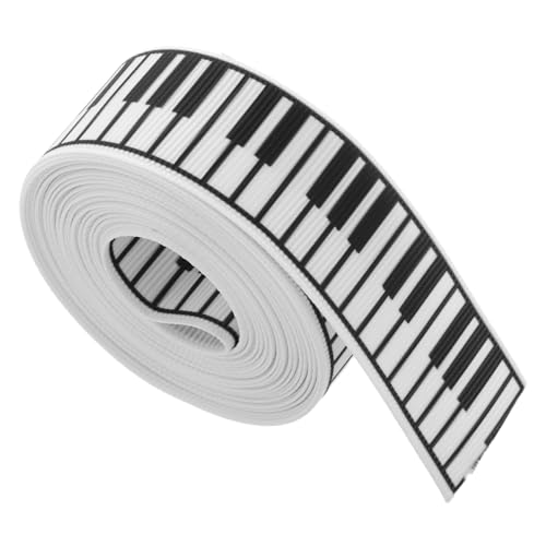 Veemoon 1 Rolle Klavierband Weihnachtsbaumbänder Bänder Für Handwerk Blumensträuße Als Geschenkband Schleifen-partydekorationen Bogen Machen Band Verpackungsband Polyester Veemoon 1 Rolle Klavierband Weihnachtsbaumbänder Bänder Für Handwerk Blumensträuße Als Geschenkband Schleifen-partydekorationen Bogen Machen Band Verpackungsband Polyester von Veemoon