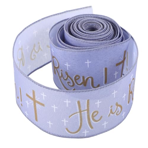 Veemoon 1 Rolle Osterband Banddekoration Osterdruckband für Kränze Feiertagsband zum Verpacken von Geschenken Geschenkband zu Ostern Außenband Drahtband Osterbänder zum Basteln Stoff Veemoon 1 Rolle Osterband Banddekoration Osterdruckband für Kränze Feiertagsband zum Verpacken von Geschenken Geschenkband zu Ostern Außenband Drahtband Osterbänder zum Basteln Stoff von Veemoon