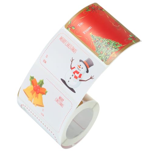 Veemoon 1 Rollenbox Weihnachtsdekorationsaufkleber scheckheft scrabbook weinachtsdeko bonbontüten Stichworte Weihnachten weihnachtssiegeletikett Geschenkanhänger Aufkleber Geschenkband rot Veemoon 1 Rollenbox Weihnachtsdekorationsaufkleber scheckheft scrabbook weinachtsdeko bonbontüten Stichworte Weihnachten weihnachtssiegeletikett Geschenkanhänger Aufkleber Geschenkband rot von Veemoon