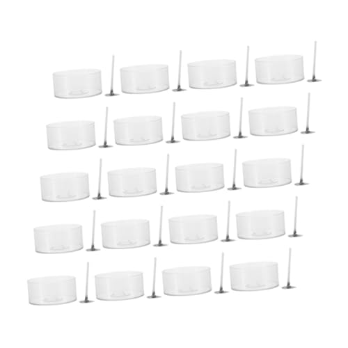 Veemoon 1 Satz Candle Making Kit Transparent Runde Kerzenbehälter mit Stabilen Dochten Kerzendochte und Leere Boxen für Diy Anfänger und Profis zur Dekoration Zuhause Veemoon 1 Satz Candle Making Kit Transparent Runde Kerzenbehälter mit Stabilen Dochten Kerzendochte und Leere Boxen für Diy Anfänger und Profis zur Dekoration Zuhause von Veemoon