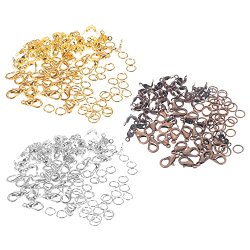Veemoon 1 Satz DIY zubehör schmucksteine gemuse schmuckwerkzeug Schmuckzubehör für Handtaschen jewel Schlüssel Verschlüsse Halskettenschnallen selber machen Schmuckmaterialien Legierung von Veemoon