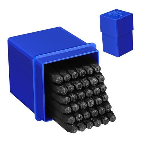 Veemoon 1 Satz Digitales Set Stempelset DIY Stempel Metallland Stempel für Holz Stempelherstellungsset Markierungsstempel aus Metall Nummern-Metallstempel Kohlenstoffstahl Black von Veemoon