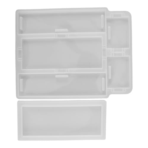 Veemoon 1 Satz Diy Aufbewahrungsbox für Spielkarten Domino Box Gießform Vielseitig für Schmuck und Trikettenboxen Geeignet von Veemoon