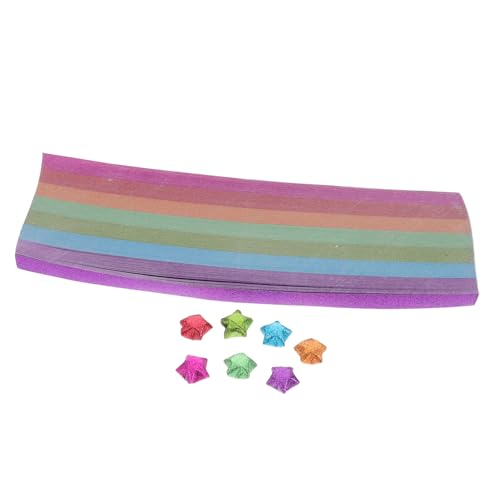 Veemoon 1 Satz Diy Glitzer Origami Papier Set Bunte Papierstreifen für Kreative Bastelprojekte Funkelnde Sternformen für Dekoration und Diy Aktivitäten Reisetaugliche Verpackung Langlebige Veemoon 1 Satz Diy Glitzer Origami Papier Set Bunte Papierstreifen für Kreative Bastelprojekte Funkelnde Sternformen für Dekoration und Diy Aktivitäten Reisetaugliche Verpackung Langlebige von Veemoon