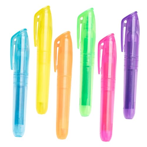 Veemoon 1 Satz Farbige Markierungen Textmarker Kunst Studenten Farbige Highlighter Mehrfarbig Lesezeichen Arbeitsmarkierungsstift Kompakter Scrapbook-marker Plastik 6 Stück Veemoon 1 Satz Farbige Markierungen Textmarker Kunst Studenten Farbige Highlighter Mehrfarbig Lesezeichen Arbeitsmarkierungsstift Kompakter Scrapbook-marker Plastik 6 Stück von Veemoon