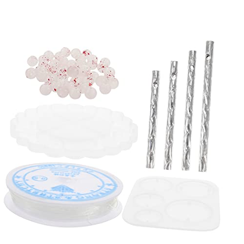 Veemoon 1 Satz Form für Windspiele Windspiel-Kit Zubehör für Windspiele kunstharz bastelkasten silikonformen airfryer ohrringe epoxidharz Formen für Wandanhänger Kristall-Epoxy-Form Nylon von Veemoon