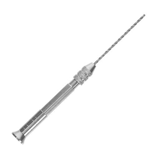 Veemoon 1 Satz Handbohrer Set für Kerzenherstellung Manuelles Bohrwerkzeug Robustem Metall mit Präzisen Bohrern für Schmuck und Modellbau für Kreative DIY Projekte von Veemoon