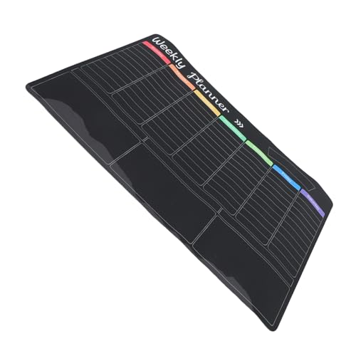 Veemoon 1 Satz Magnetischer Kühlschrankkalender Wiederverwendbares Whiteboard für Familienkommunikation und Essensplanung Abwischbar mit Markern und Radiergummi für Organisation von Wochen von Veemoon