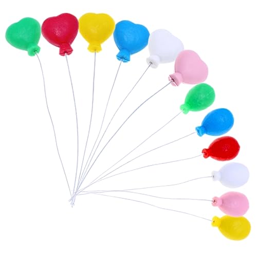 Veemoon 1 Satz Minifarbene Ballondekoration Kuchendeckel Babyparty Dekorative Accessoires Cap Cake Toper Mini-ballon Mikro-landschafts-ballon- Plastik 12 Stück Veemoon 1 Satz Minifarbene Ballondekoration Kuchendeckel Babyparty Dekorative Accessoires Cap Cake Toper Mini-ballon Mikro-landschafts-ballon- Plastik 12 Stück von Veemoon