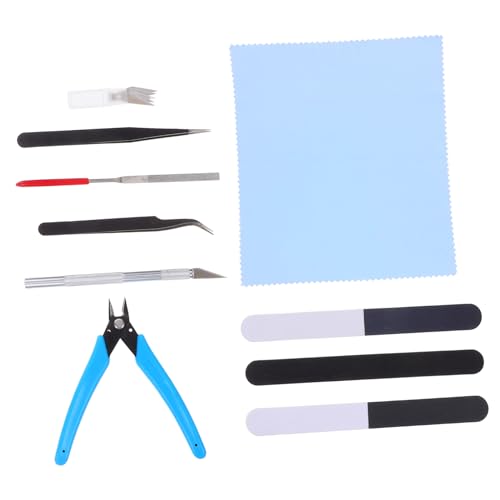 Veemoon 1 Satz Modellwerkzeugsatz Model Building Tool Kit Aktualisiertes Modellwerkzeug Hobby-Modellbauwerkzeug Haushaltswerkzeugzubehör Modellierwerkzeuge für Kunststoffmodelle Eisen von Veemoon